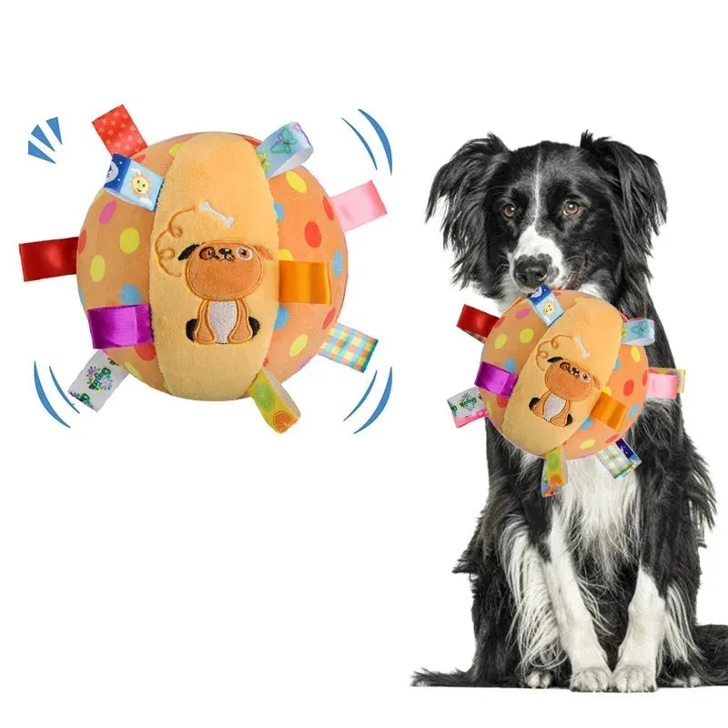 Interactive Plush Ball Toy for Dogs