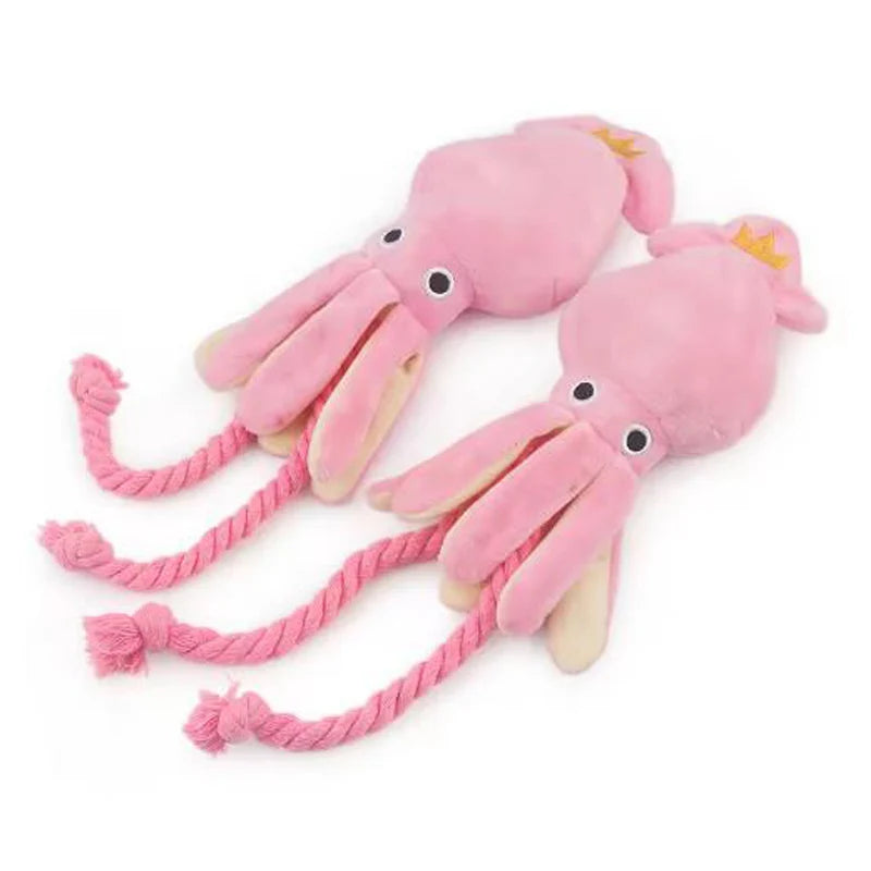 Interactive Octopus Rope Toy for Dogs