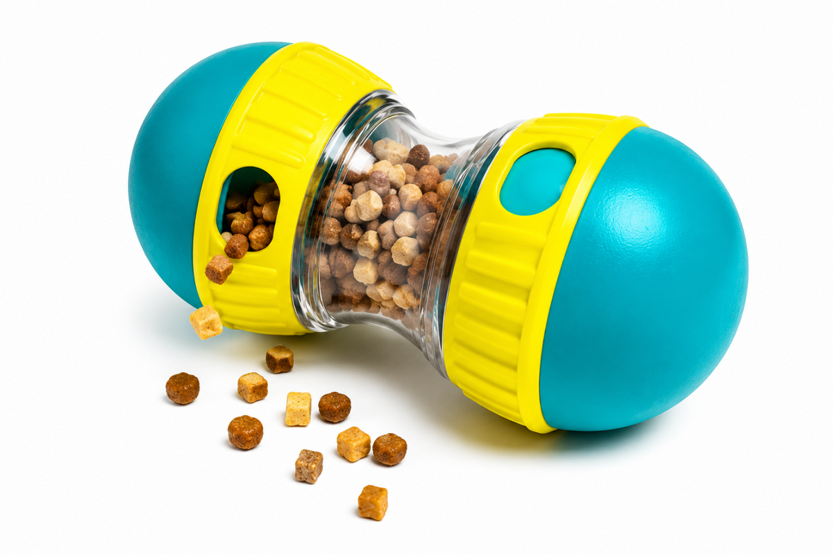 Interactive Dog Treat Dispenser Toy